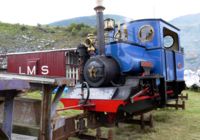 Monorail in Blaenau