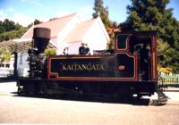 Kaitangata at Shanty Town Station.